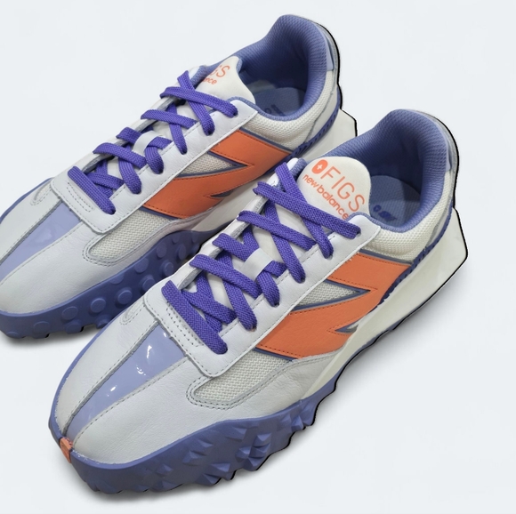 Figs x New Balance XC72 White and Purple Sneakers - Picture 4 of 10